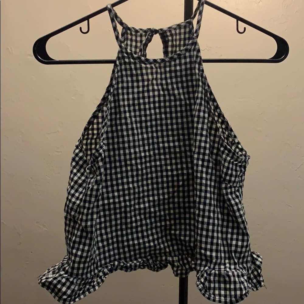 Plaid tank